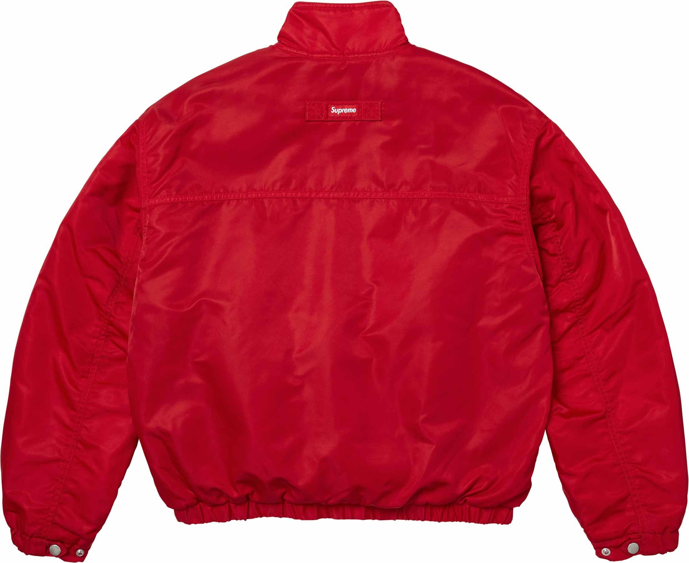 Stand Collar Lined Nylon Jacket view 3